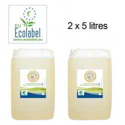 Produit Lessiviel ecolabel de lavage pour lave-vaisselle - 2 x 5 Litres